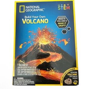 NEW IN BOX • Build Your Own Volcano STEM Kit
